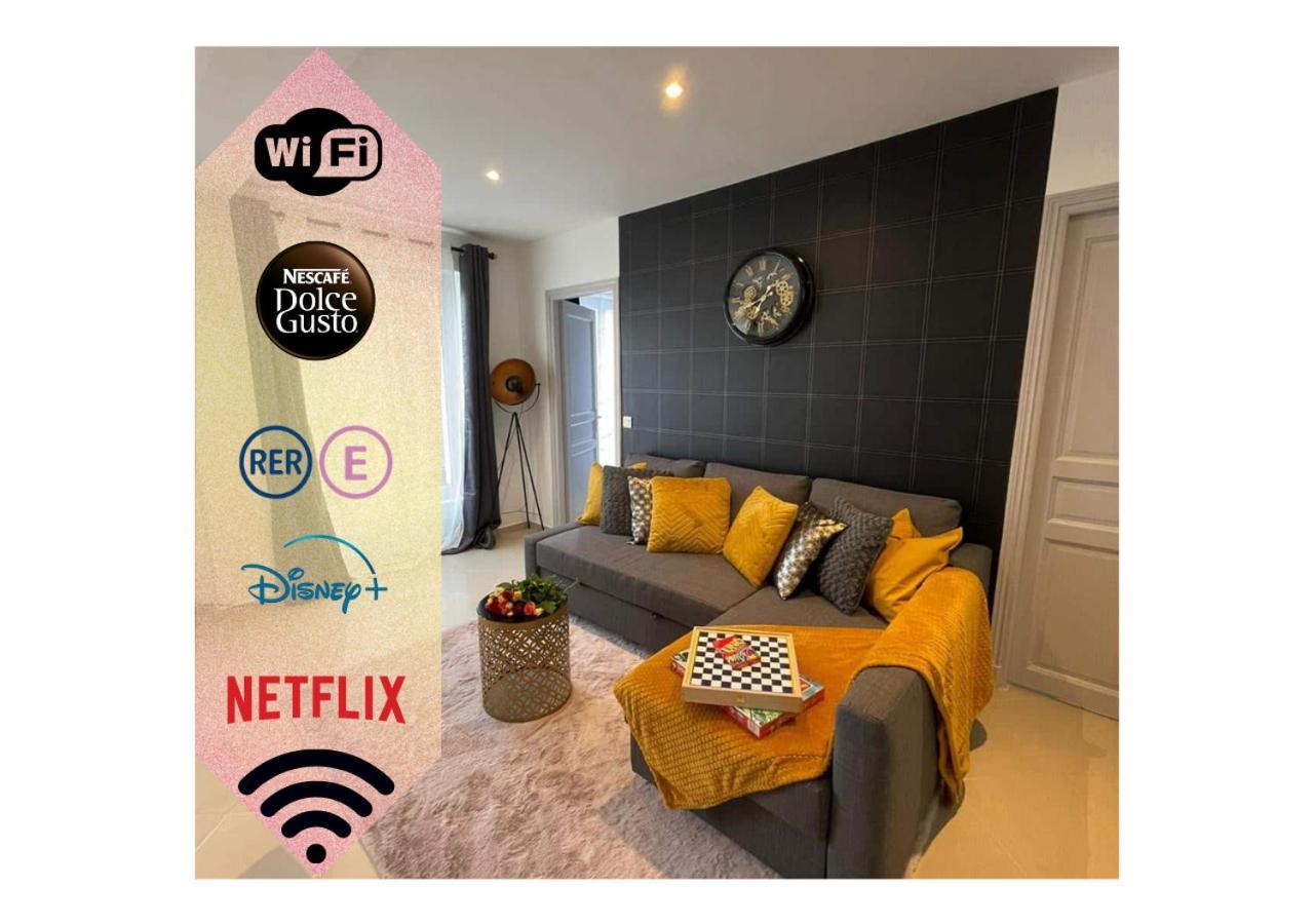 Keys&Home L'Escapade Parisienne - T2 Cosy & Confort Le Raincy Eksteriør bilde